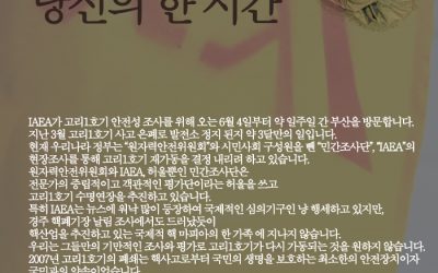 6월9일 고리1호기폐쇄와 IAEA규탄 시민대회 및 탈핵문화제