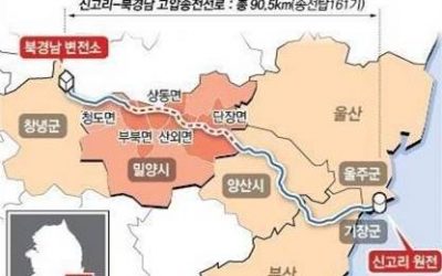밀양 송전탑 사태의 주요쟁점